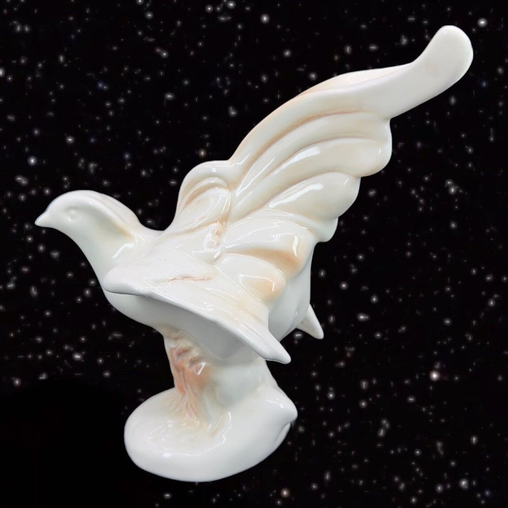 Roselane Mid Century Pasadena California Pottery Figurine Bird Sculpture 7”Tall